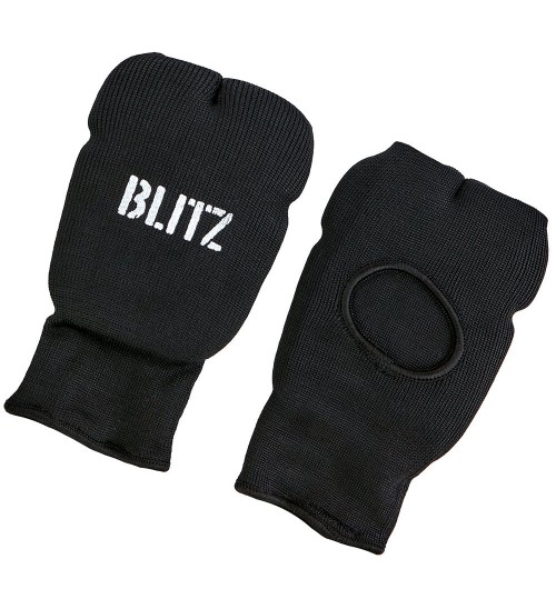 Blitz Kids Elastic Hand Pads - Black